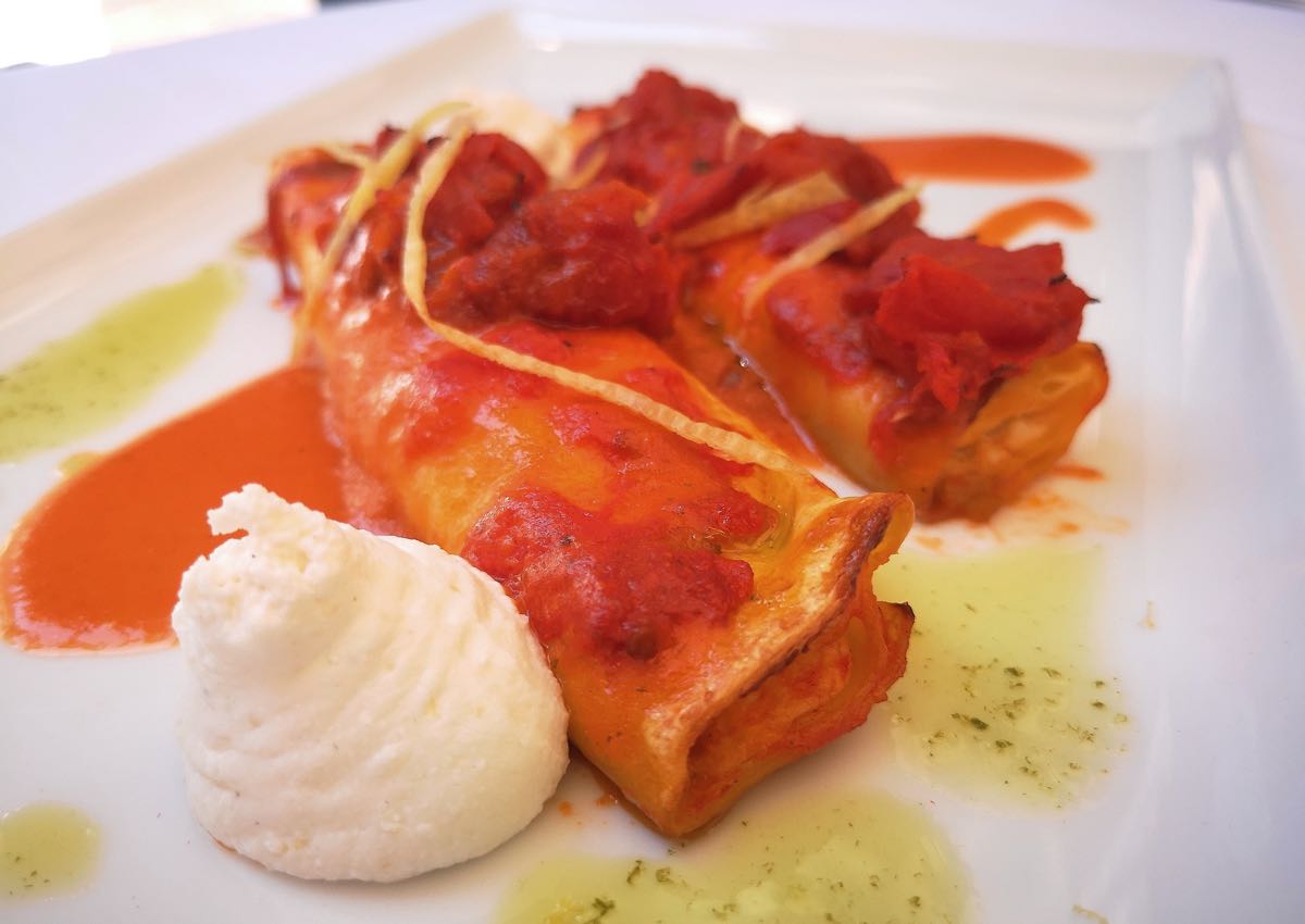 I Cannelloni del ristorante Al Pappagallo di Bologna