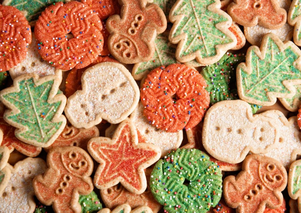 sugar cookies per lo scambio di biscotti fatti in casa
