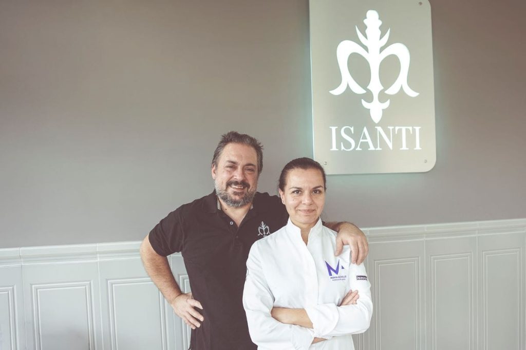 Emanuele Isanti e Monia Achille - foto di Luca Cristofanelli|menta nana marocchina - pasticceria Isanti