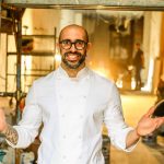 |Giorgio Gonelli e Sebastiano Caridi nel cantiere del Bar Pasticceria Bacchilega a Imola Foto Mauro Monti