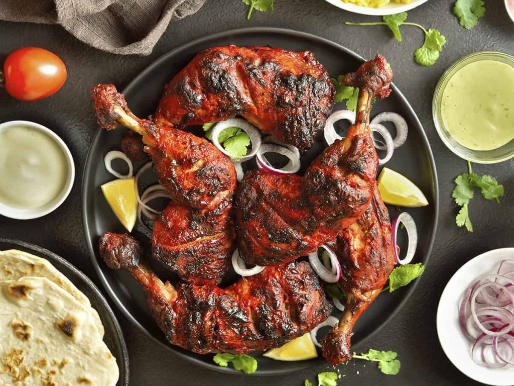 pollo tandoori|yakitori|||pollo tandoori|